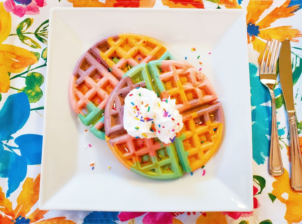 Put a Groovy Twist on Breakfast With These Tie-Dye Waffles – The ...