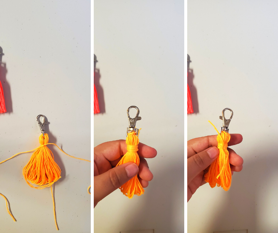 How to Make an Easy DIY Tassel Keychain – The Colorventurer