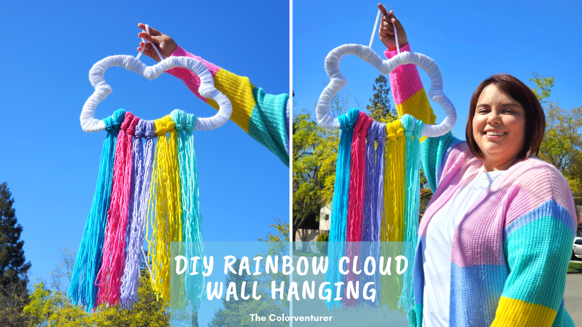 Adorable Yarn Pom Pom Cloud Wall Art - DIY & Crafts
